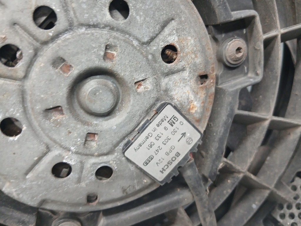 Вентилятор радиатора opel astra g 1.6b 99r 90570741 Недорого