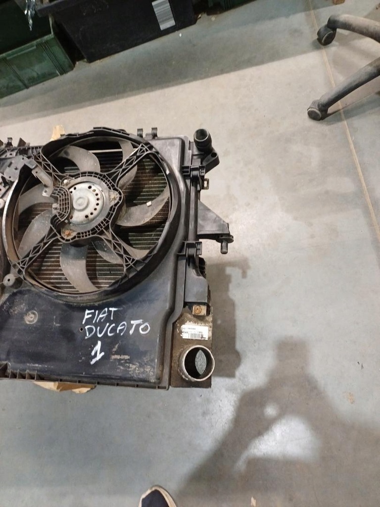 фото №6, Комплект радіатор з вентилятори fiat ducato 1340763080