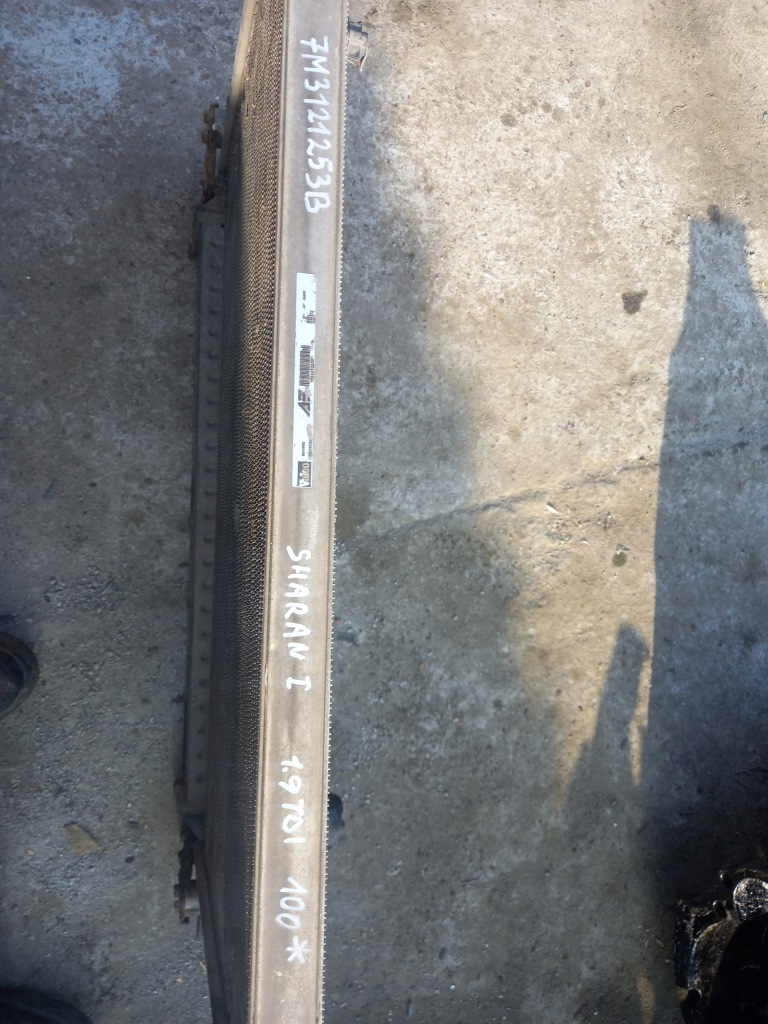 Радиатор воды интеркулер vw sharan 1 1.9 tdi Недорого