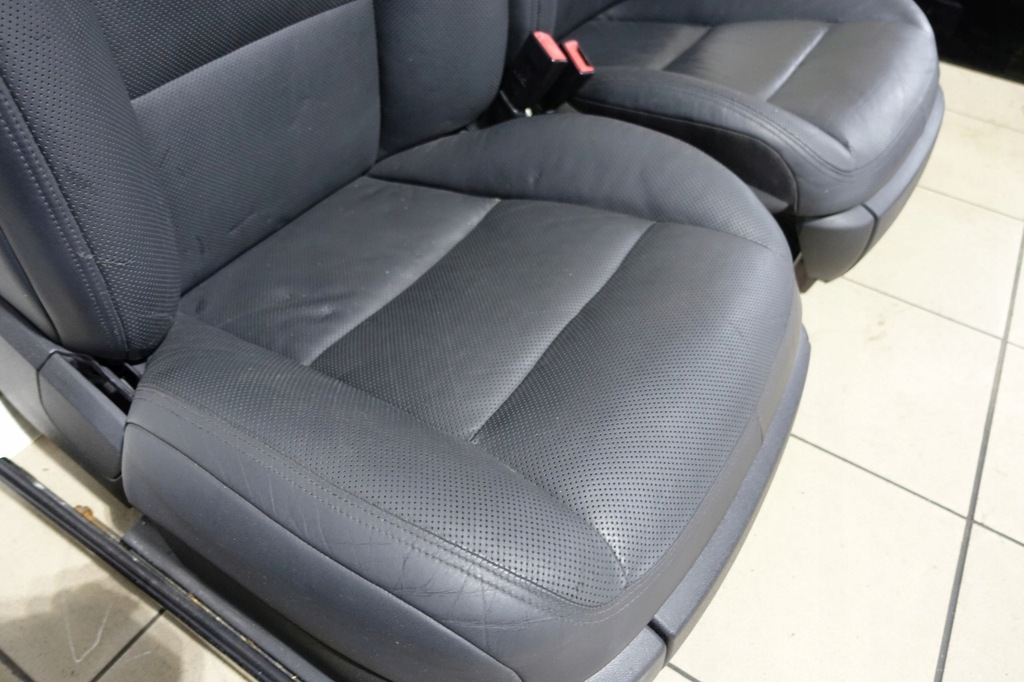 фото №10, Mercedes w221 обивка кожа сиденья сиденье nappa lift