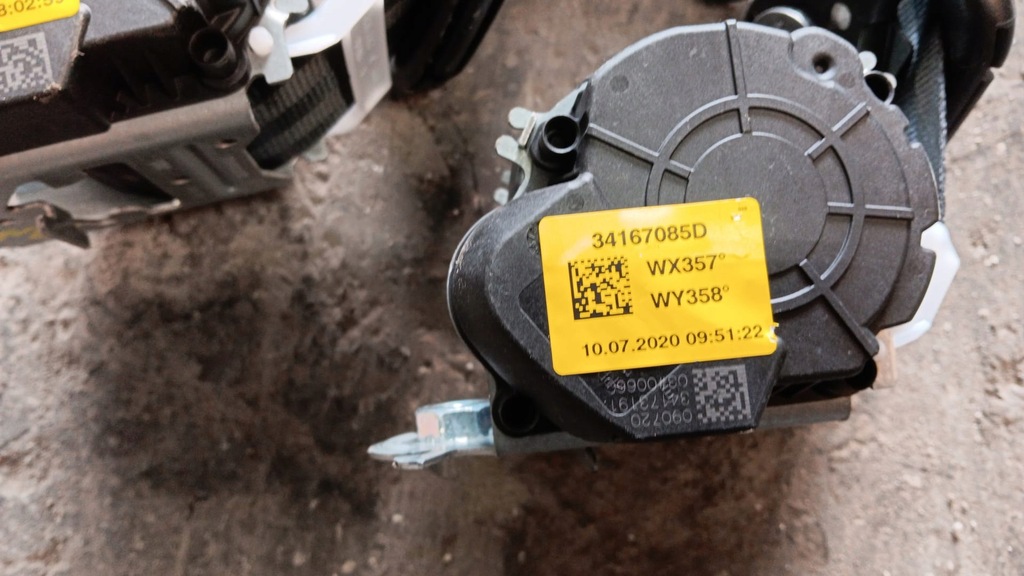 фото №4, Pas безопасности задняя renault twingo iii lift