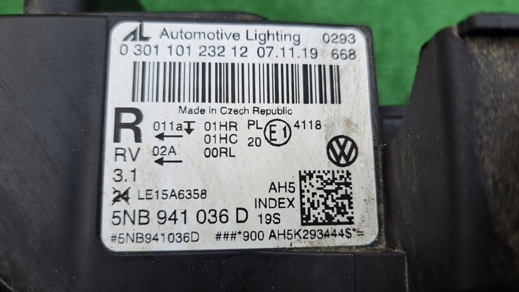 фото №6, Vw tiguan 2 ii 5nb full led лампа передняя