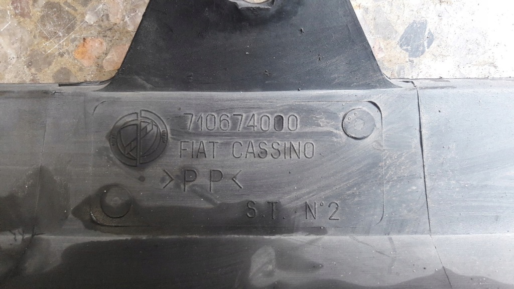 фото №11, 710674000 бампер задняя fiat bravo чёрный