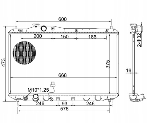 фото №1, Радиатор wody hart 643 965