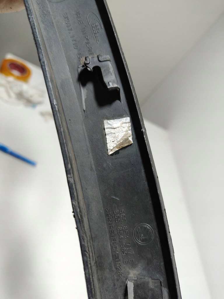 фото №12, Skoda kodiaq ліва молдинг крила перед 2016r- !