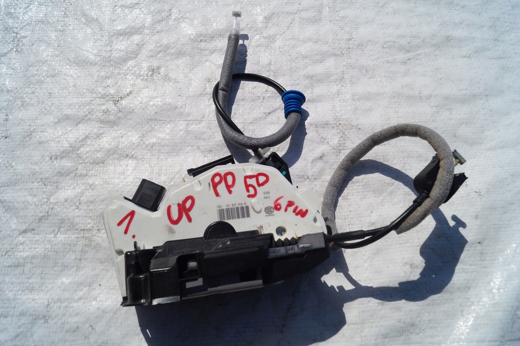 фото №1, Замок двері перед правий vw up! skoda citigo mii