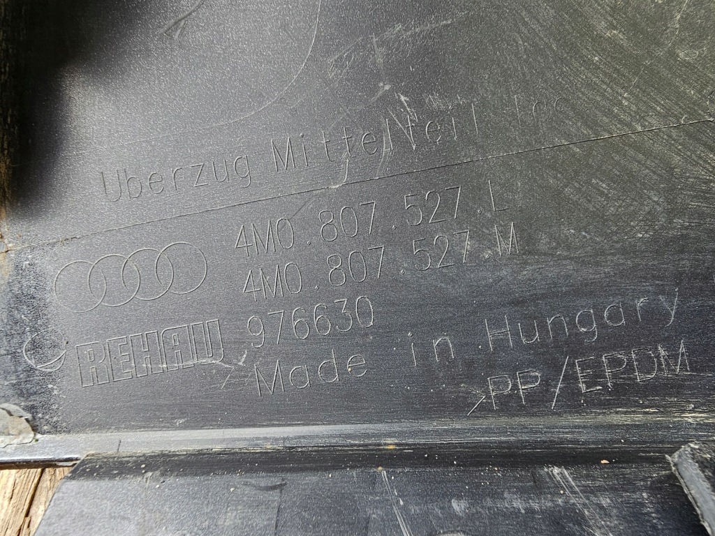 Бампер audi q7 s-line lift задняя задний 4m0807527l 4m0807527m org Доставка