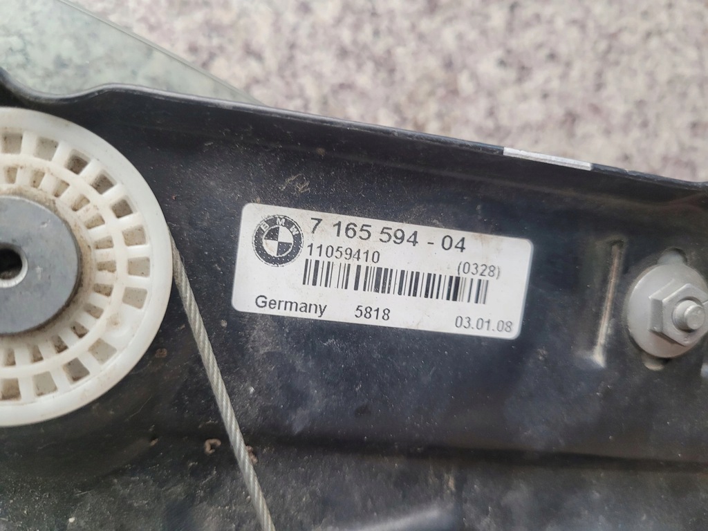 фото №8, Bmw 1 e88 cabrio механізм скло лівий задня 7165594