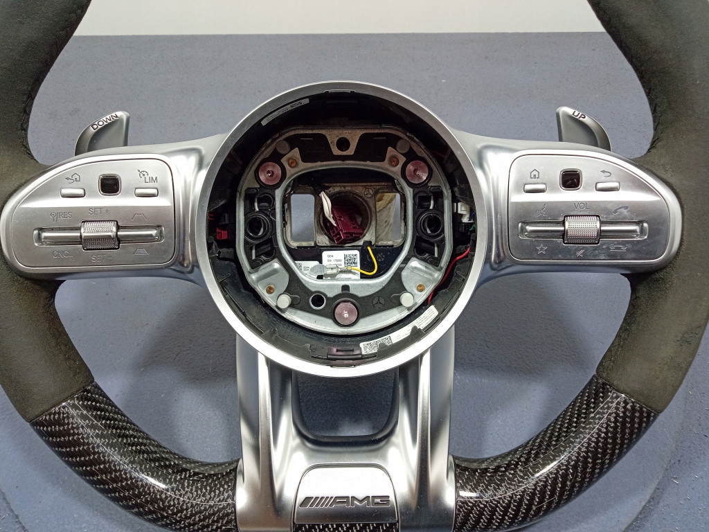 фото №5, Mercedes gle 63 amg воздуховод alcantara карбон лепестки переключения