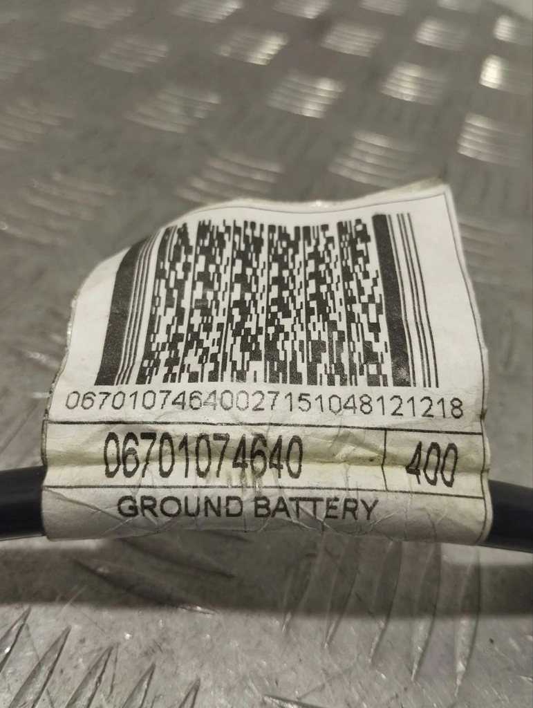 фото №5, Maserati levante 2019 минус / клемма / шланг аккумулятор 06701074640