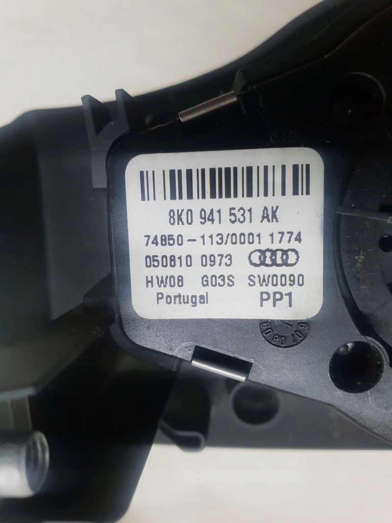 фото №7, Audi a4 b8 08-11 панель управление выключатель переключатель света 8k0941531ak