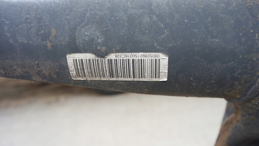 фото №6, Балка підвіска задні fiat grande punto 3 двері