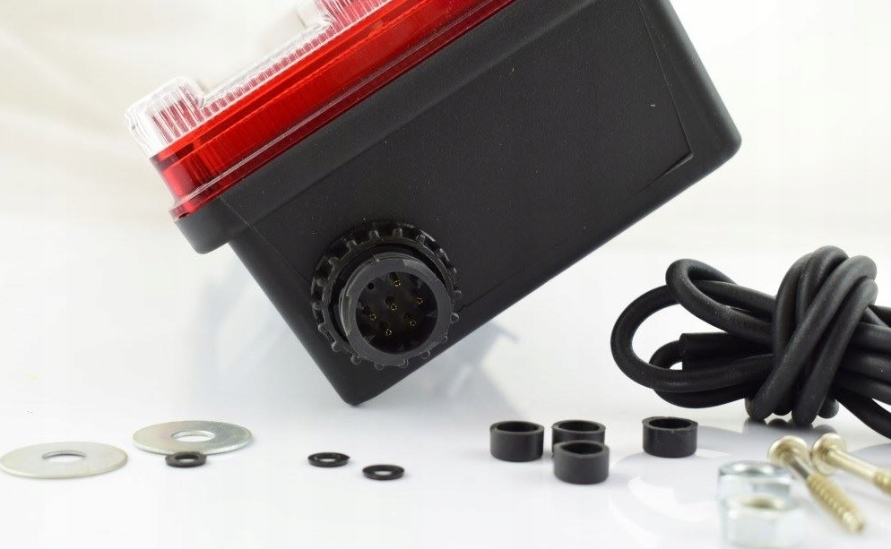 фото №3, Mercedes actros atego axor лампа задняя левая 7 segmentów штекер боковой łódź