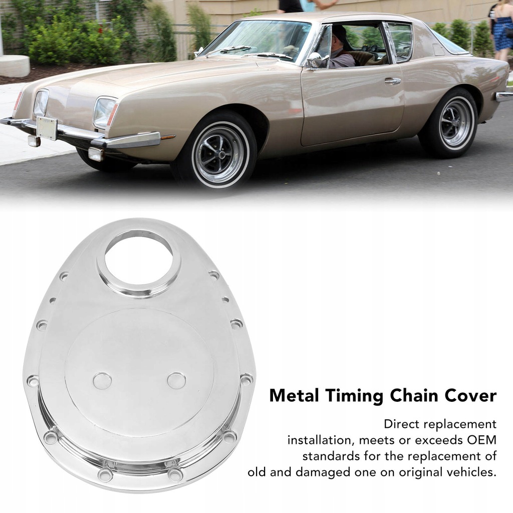 фото №15, Кришка ланцюга розподільного валу сріблястий polerowany прокладка розподільного валу двигуна