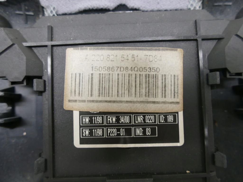 фото №3, Mercedes w220 датчик движения модуль сигнализация