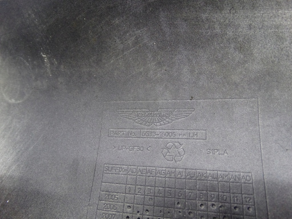 фото №16, Aston martin v8 vantage i 05-17 крыло левый передний 6g33-16006 оригинальный