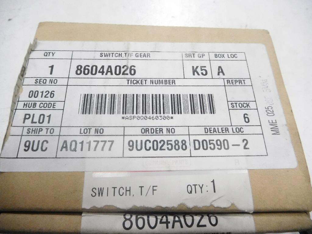 фото №7, Переключатель pajero sport 2, t/f 4wd h-l переключения передач 8604a026