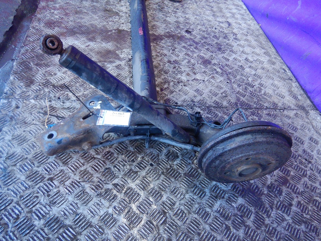 фото №4, Citroen c3 i 02-10 oś задняя балка задняя abs