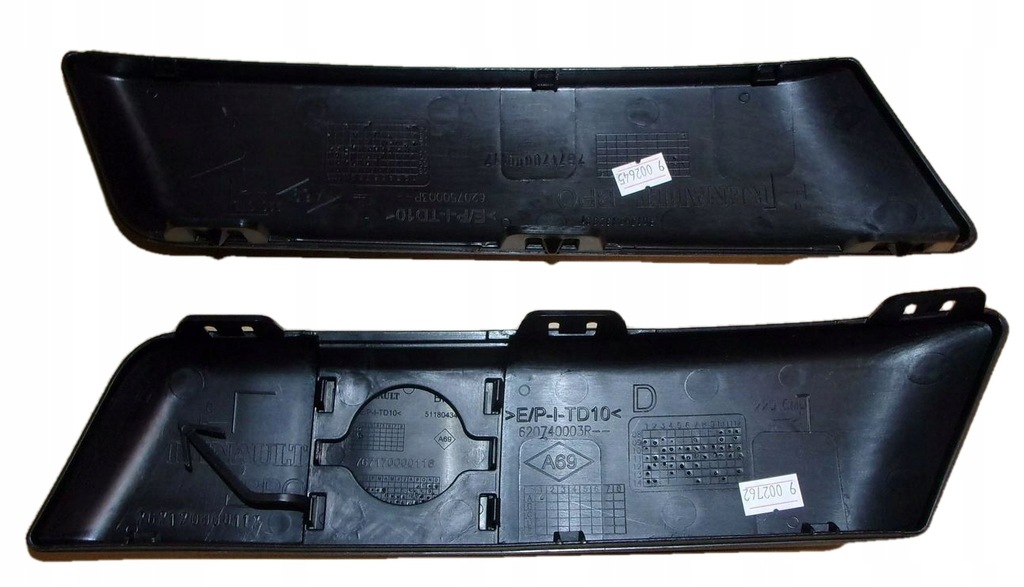 фото №2, Комплект заглушек заглушка бампера renault megane iii оригинал r+l