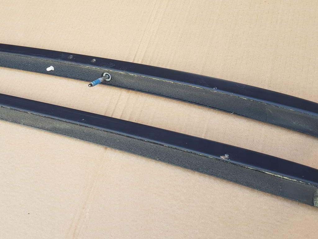 Комплект рейлингов кровельные / audi a6 c6 универсал - avant / чёрные матовый Цена