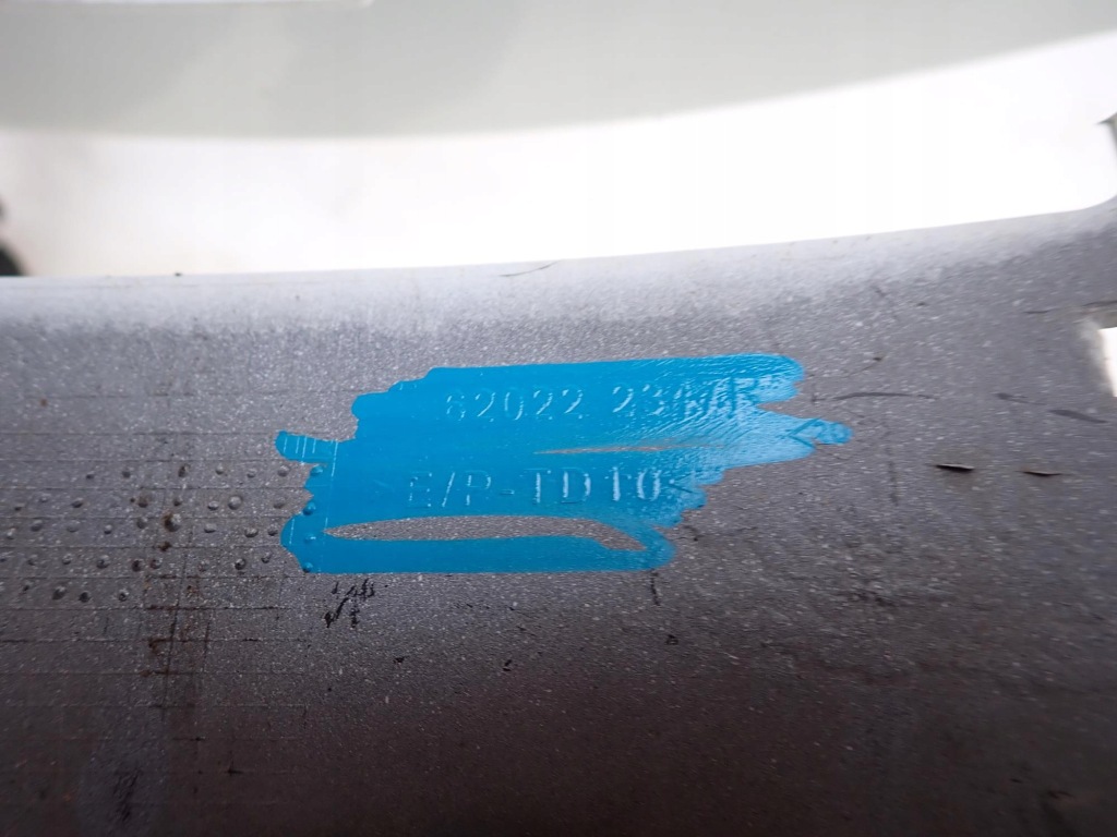 Renault scenic 3 3 рестайлинг  13-16 бампер перед передний sprysk Доставка