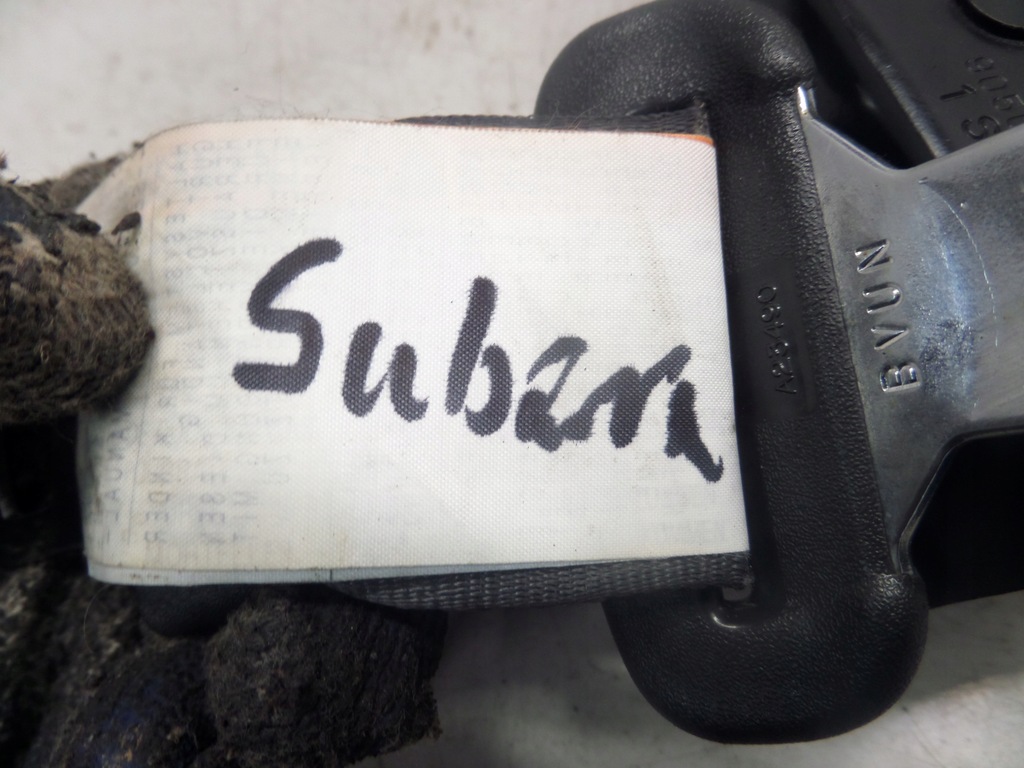 фото №8, Pas безпеки середній задня forester i 97-02