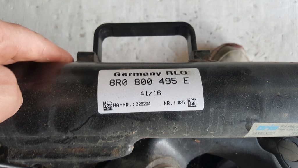 фото №12, Hak буксирувальний audi q5 8r0800495e + джгут 8r0971541c демонтаж