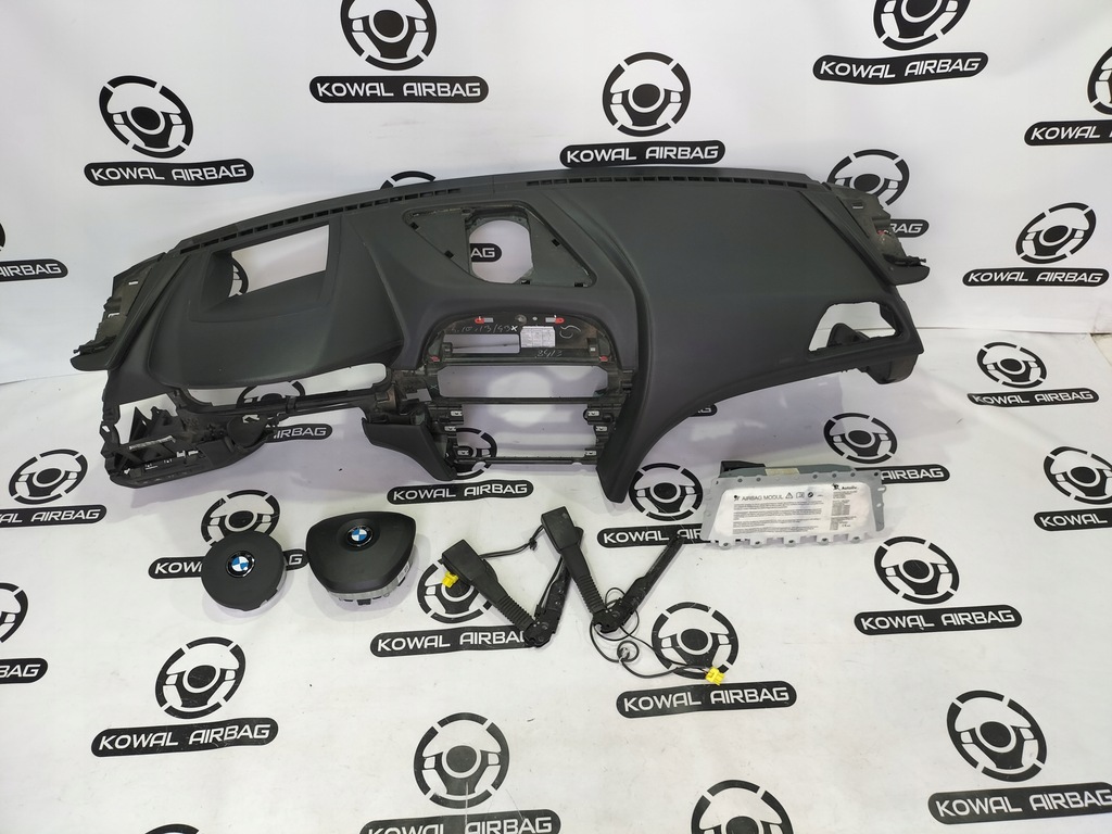 фото №1, Bmw 6 f06 f12 приборная панель консоль подушки безопасности ремни оригинал демонтаж