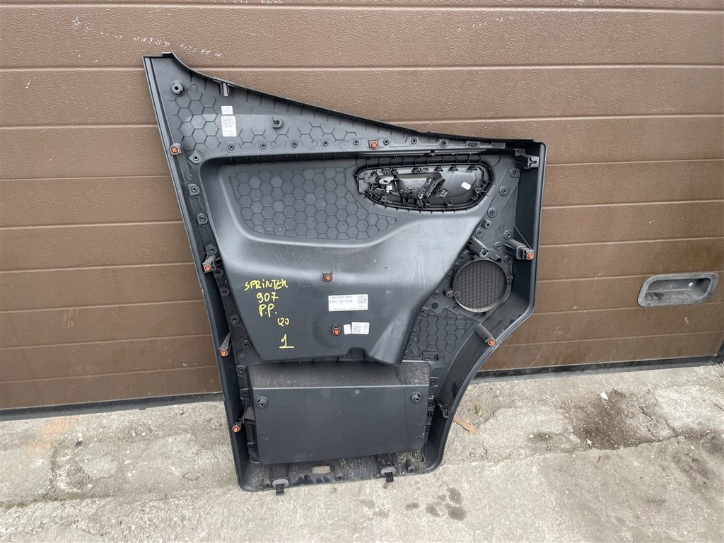 фото №5, Обшивка оббивка двері перед правий mercedes sprinter w907 w 907 w910 w 910