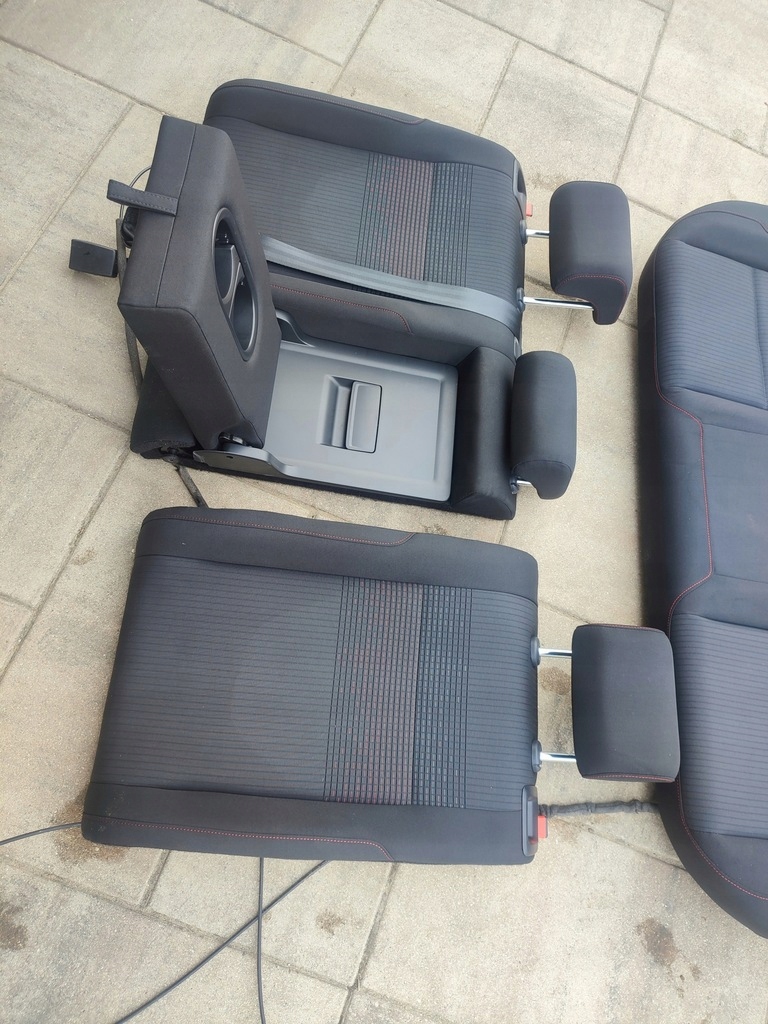 фото №13, Сиденья заднее сиденье перед задняя kpl vw golf 7 vii