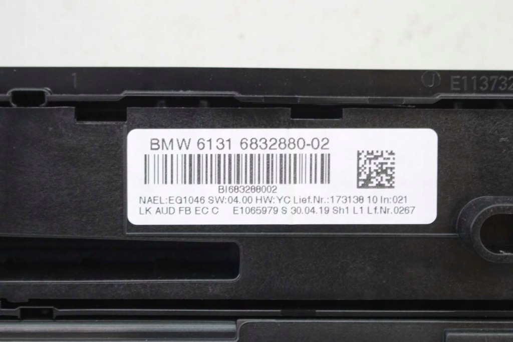 фото №8, Bmw 4 f33 панель кондиціонер 9363546 радіо 6832880 аудіо кондиціонера 64119363546
