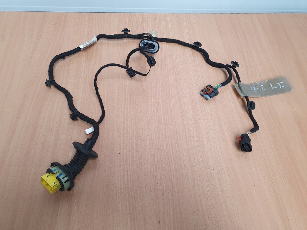 фото №15, Замок ручка дверь задняя жгут peugeot 308 ii t9