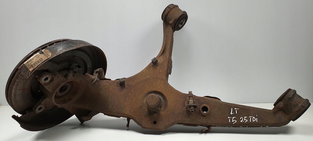 фото №1, Ступиця поворотний кулак важіль лівий задня vw t5 2.5 tdi