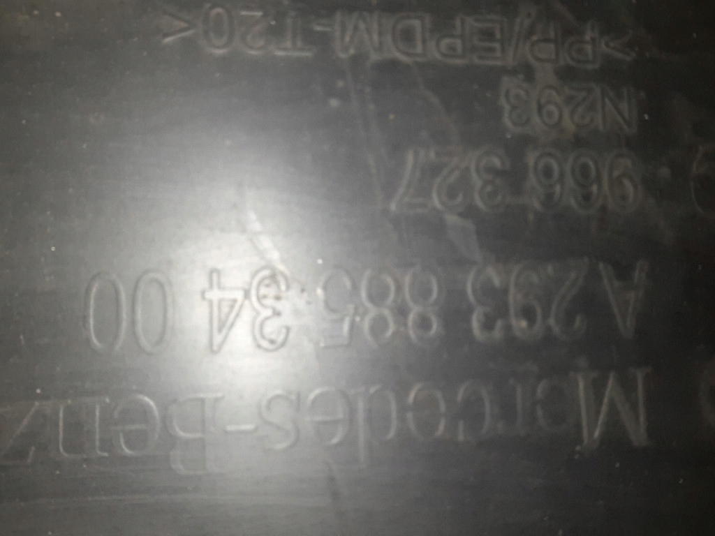 Mercedes eqc n293 19-23 бампер задняя задний a2938853400 Киев