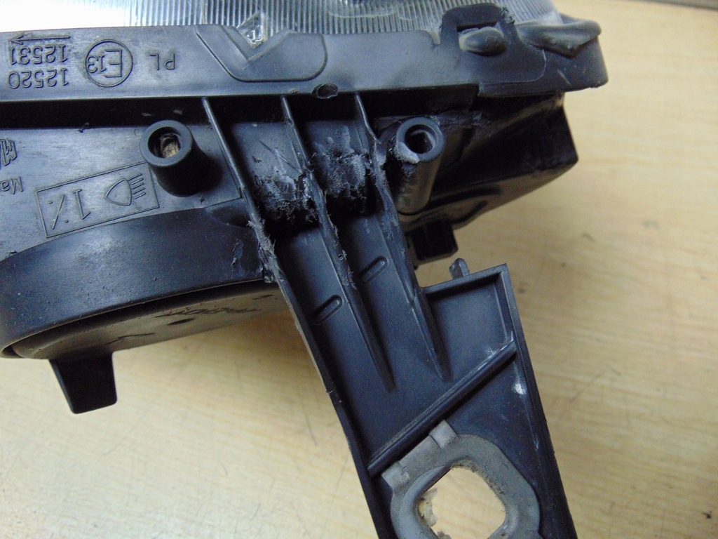 фото №10, Лампа правая перед fiat doblo ii opel combo d 2010- europa 51810671