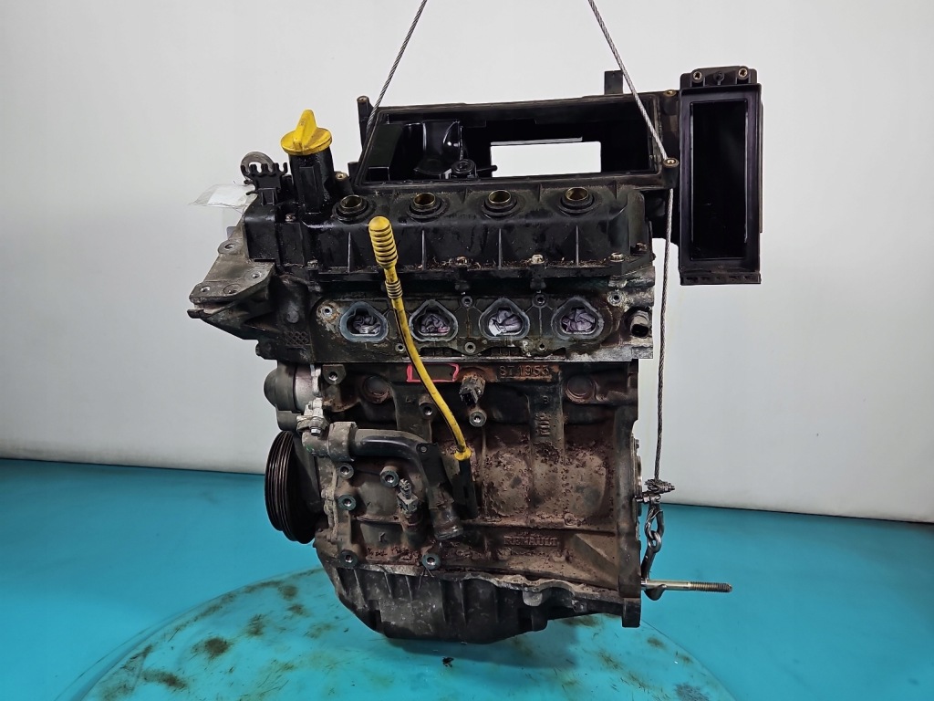 Двигун d4f712 d4f 712 renault clio 2 1.2 16v film вимірювання Доставка