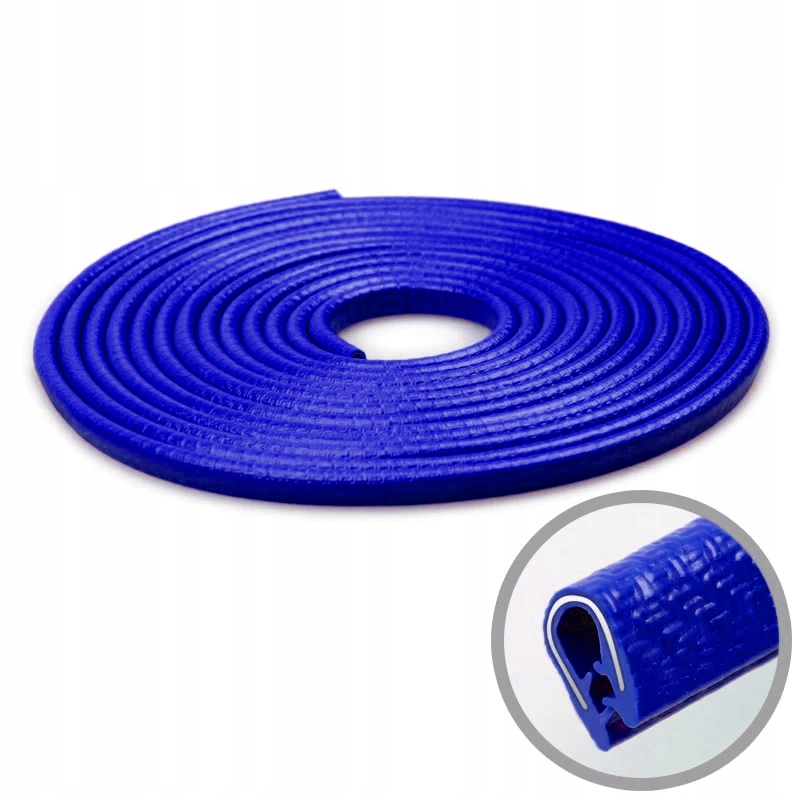 фото №6, Прокладка na кромка дверь - отбойник стояночный чёрный 5m