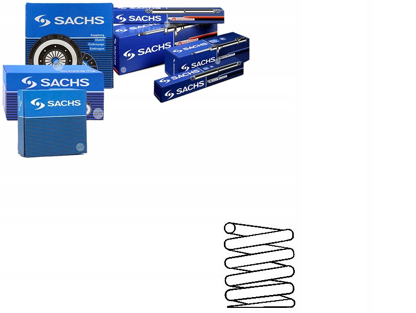 фото №1, Пружина підвіска [sachs]