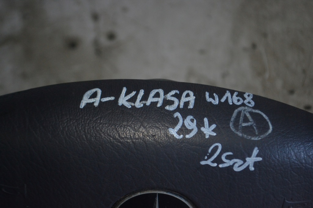 фото №7, Подушка подушка безопасности руля водителя mercedes-benz a klasa w168 1684600098