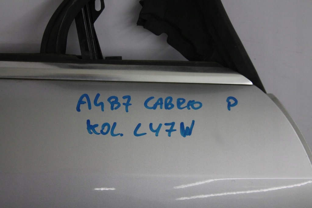 фото №6, Дверь правый перед audi a4 b7 cabrio ly7w 06-09