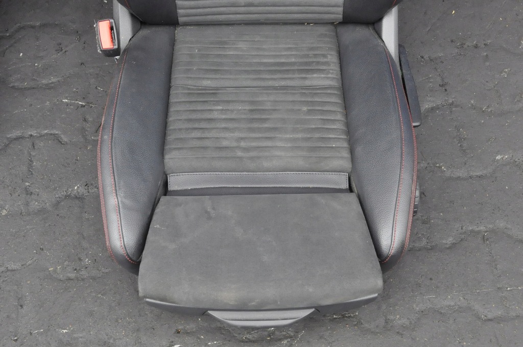 фото №10, Mercedes cla x117 kombi сидіння заднє сидіння напівшкіра