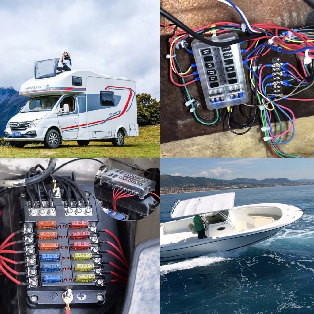 Корпус к электропроводка предохранителей половина коробка разъём 6 предохранитель с Разборки