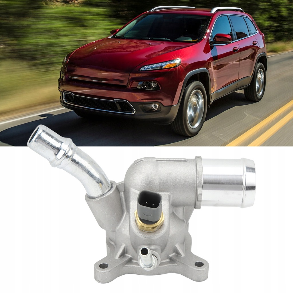 фото №12, Корпус термостата термостат жидкость охлаждающий двигателя 5047861ac заменитель dla jeep