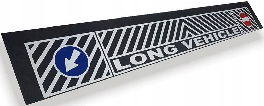 фото №1, Бризковик na задня напівпричепа довгий 280x2400mm надпис long vehicle pod mege