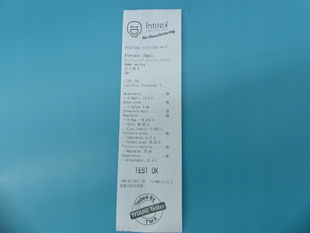 фото №6, Test генератор land rover freelander
