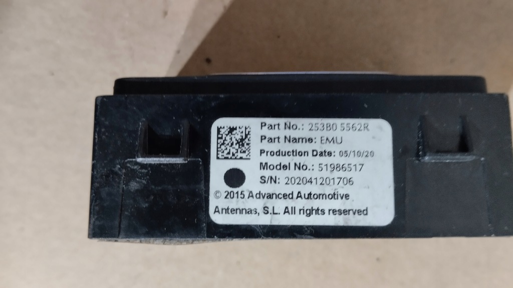 фото №2, Кнопка кнопка sos renault clio v 5 253b05562r