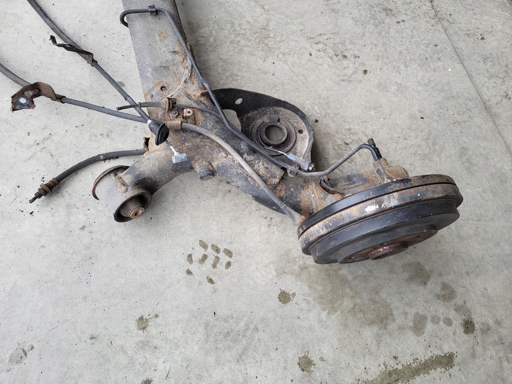 фото №6, Fiat sedici suzuki sx4 08r балка задняя oś 4wd 4x4