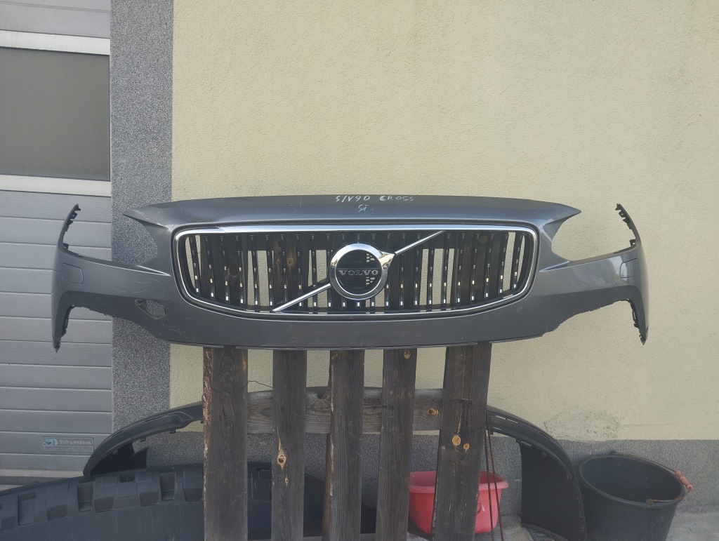 фото №1, Volvo v90 cross country бампер перед передний решётка радиатора омыватель 15-