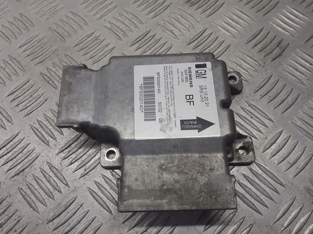 фото №1, Модуль подушка безпеки opel signum 2.0 t 13102021