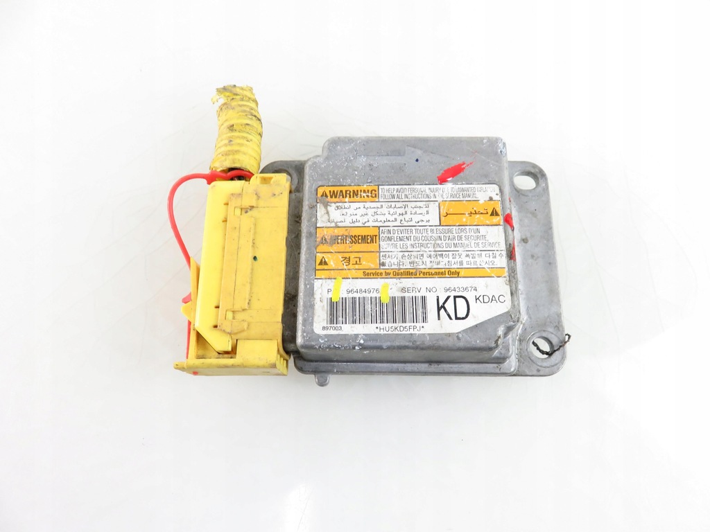 фото №1, Модуль подушка безопасности chevrolet spark 96484976